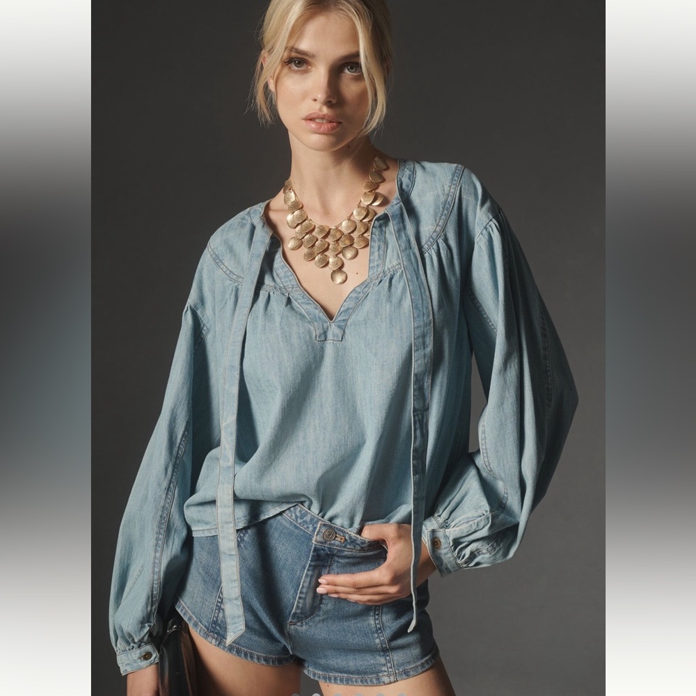 Pilcro Micro Jean Shorts